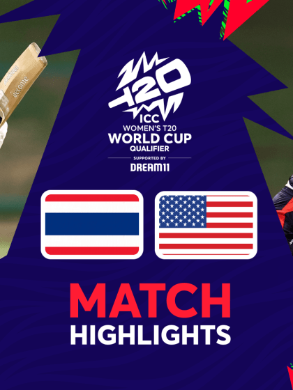 Thailand v USA | Match Highlights | Women’s T20WC Qualifier 2024
