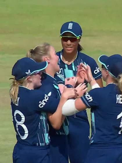 Wicket-Shunelle-Sawh-England-U19s-Women v West-Indies-U19s-Women ICC U19W T20WC 2023