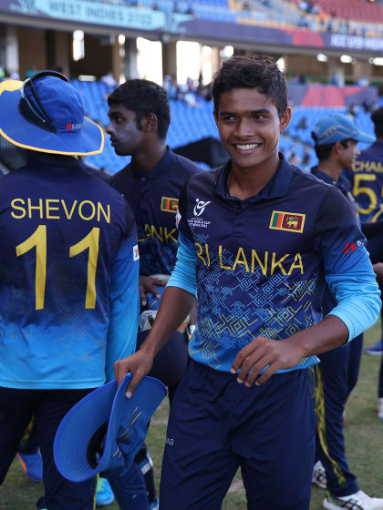 Stars of the U19 World Cup: Sri Lanka’s superstar all-rounder Dunith Wellalage