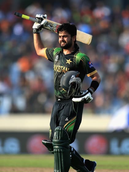 Ahmed Shehzad smashes Pakistan's first T20I century in 2014 | T20 World Cup