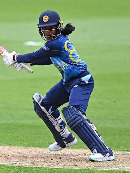 Positive gains for Sri Lanka players in the ICC Women’s ODI Rankings following victory over India
