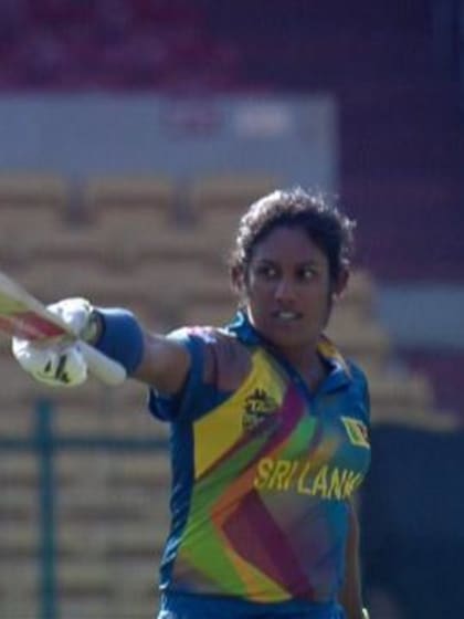 Chamari Atapattu Innings for Sri Lanka V South Africa Video ICC Womens WT20 2016  