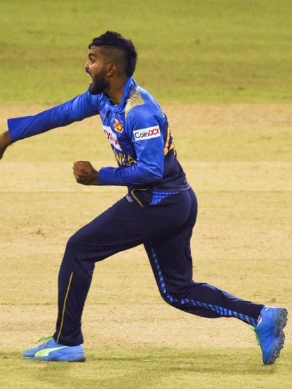 Hasaranga attains career-best second place in MRF Tyres ICC Men's T20I Player Rankings