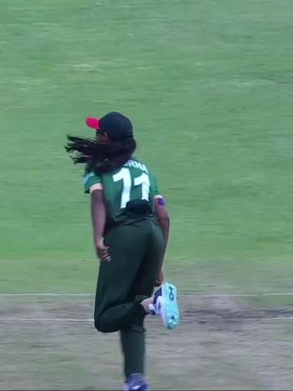 Wicket-Disha-Dhingra-Bangladesh-U19s-Women v USA-U19s-Women ICC U19W T20WC 2023