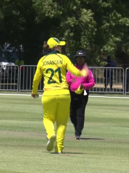 Wicket-Amy-Hunter-Ireland-Women v Australia-Women ICC T20WC 2023