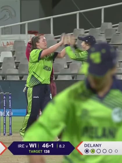 Wicket-Shemaine-Campbelle-West-Indies-Women v Ireland ICC T20WC 2023