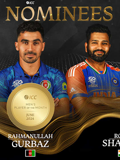 Star names among ICC Player of The Month Nominees for June