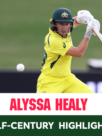 Highlights: Alyssa Healy sets up the chase