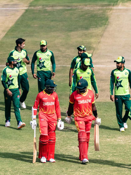 Dominant Pakistan start at pole position against Zimbabwe