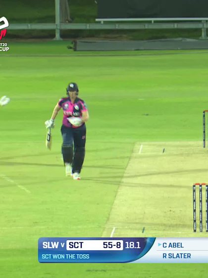 Chloe Abel - Wicket - Scotland Women vs Sri Lanka Women