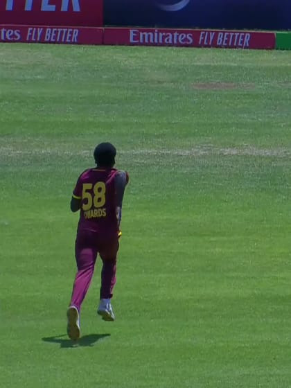 Supun Waduge with a Four vs. West Indies