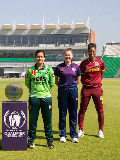 ICC Women’s Cricket World Cup 2025 Qualifier – Team Captains
