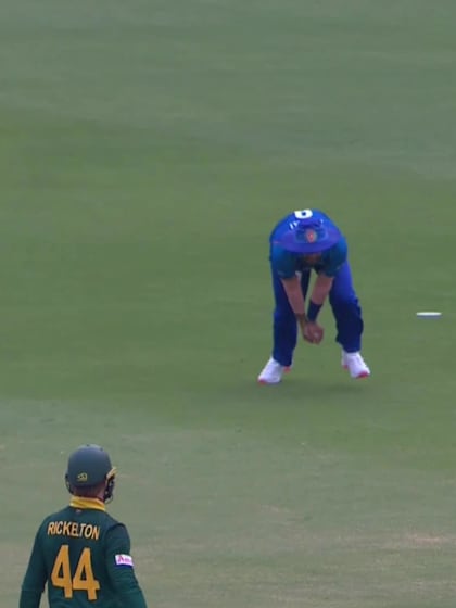 Tony Zorzi - Wicket vs Afghanistan