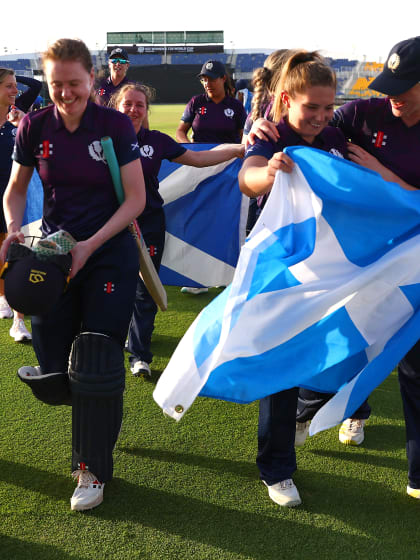 Emotions run high for Bryce sisters after historic victory for Scotland