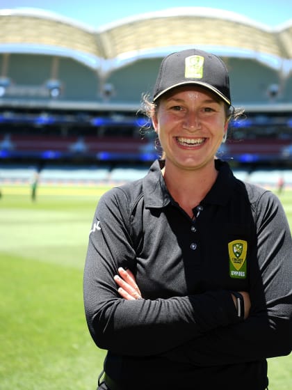 Claire Polosak to become first female umpire in men’s ODI