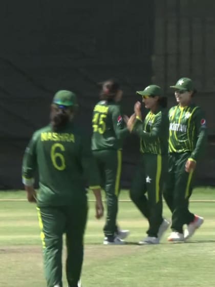 Wicket-Shorna-Akter-Pakistan-Women v Bangladesh-Women ICC T20WC 2023