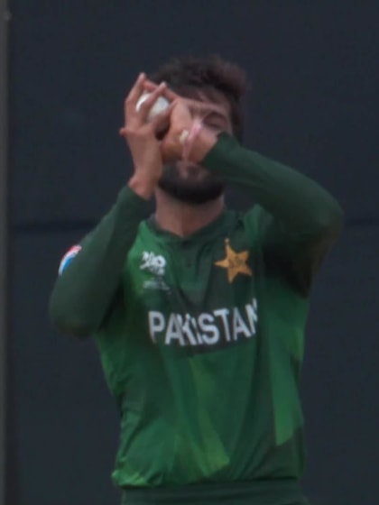 George Dockrell - Wicket - Pakistan vs Ireland