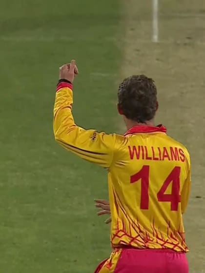 Wicket - Nicholas Pooran - West-Indies v Zimbabwe ICC T20WC 2022