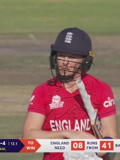 Wicket-Heather-Knight-Ireland v England-Women ICC T20WC 2023