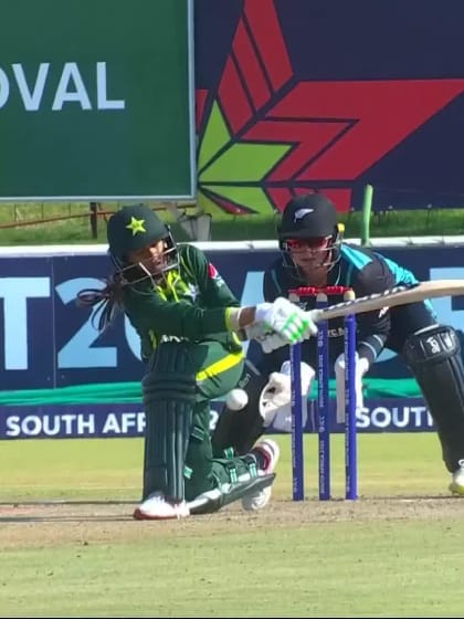 Wicket-Aliza-Khan-New-Zealand-U19s-Women v Pakistan-U19s-Women ICC U19W T20WC 2023