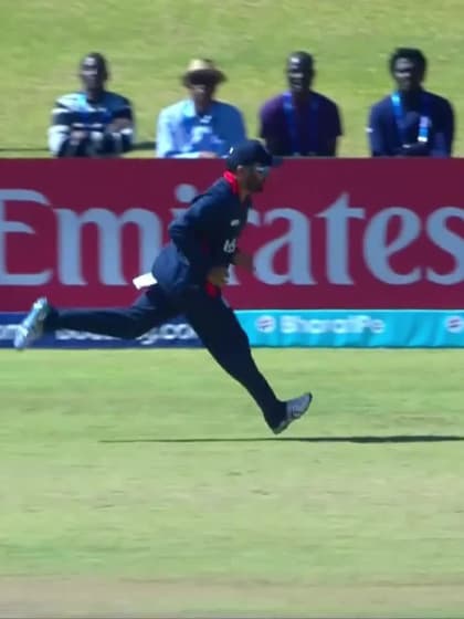 Ryan Burl - Wicket - Zimbabwe vs USA