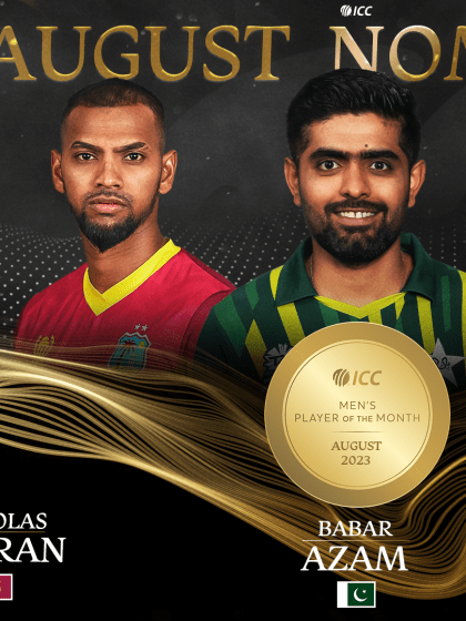 ICC Men's Player of the Month nominees for August 2023 revealed