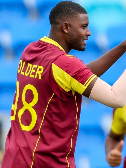 Wicket - Michael Jones - West-Indies v Scotland ICC T20WC 2022