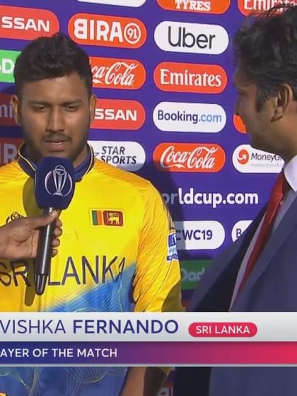 CWC19: SL v WI - Player of the match, Avishka Fernando