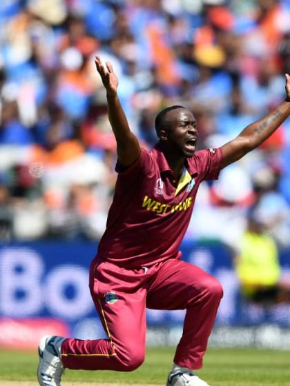 CWC19: WI v IND – Roach takes 3/36