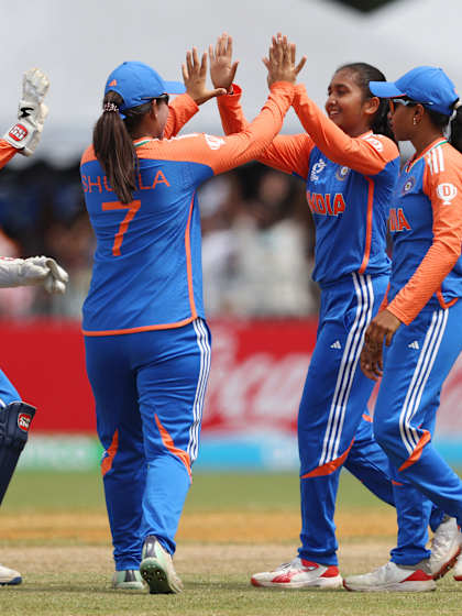 India grabs three wickets in the powerplay | U19WC2025