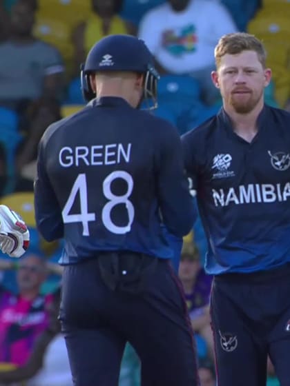 Matthew Cross - Wicket - Namibia vs Scotland