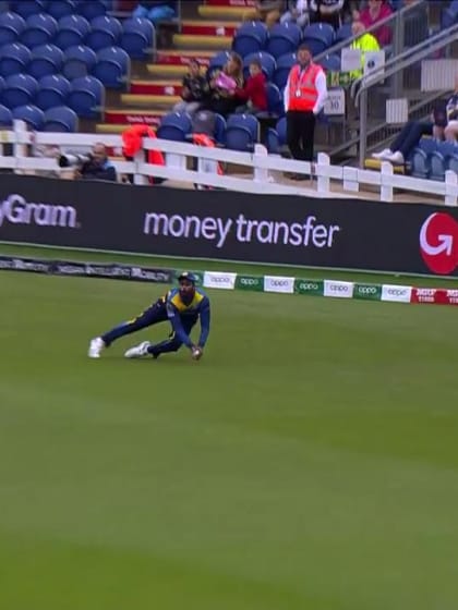 Nissan POTD: Thisara's amazing catch