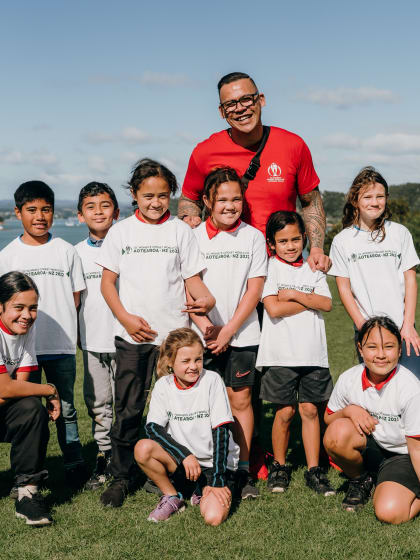 Aotearoa’s tamariki gear up for World Cup action with launch of CRIC-KIDS bi-lingual education resource