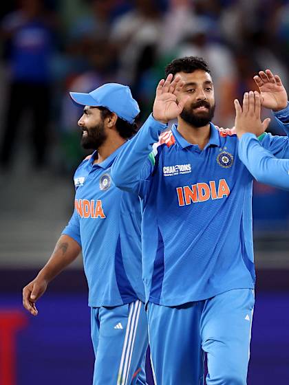 India triumph against New Zealand to top Group A and determine Champions Trophy semi-finals