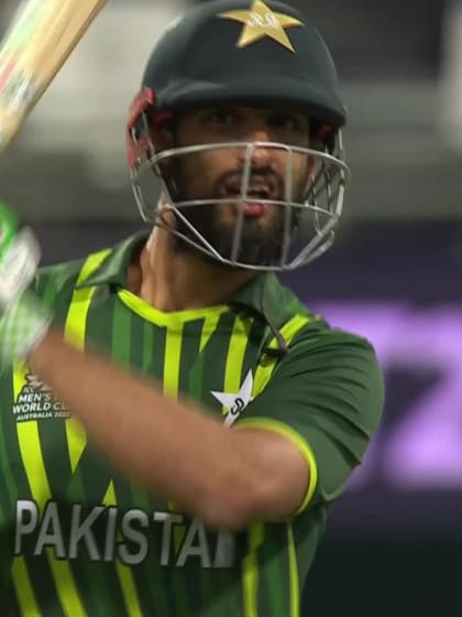 Wicket - Shan Masood - England v Pakistan ICC T20WC 2022