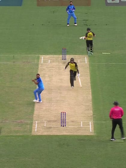 Wicket - Ashton Agar - Australia v India ICC T20WC 2022