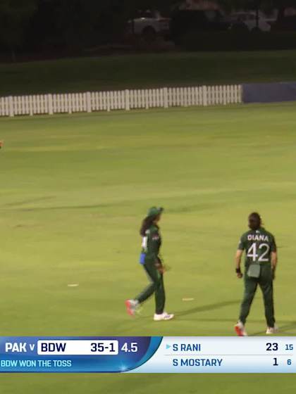 Shathi Rani - Wicket - Bangladesh Women vs Pakistan Women