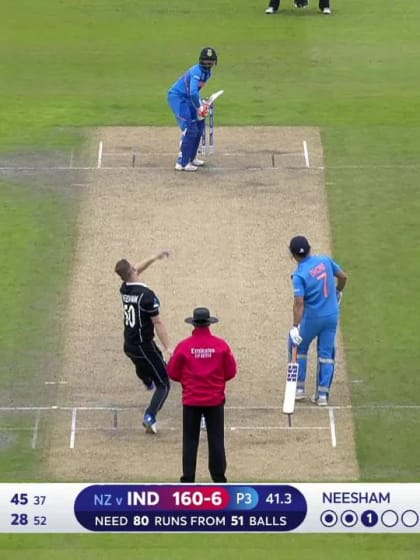 CWC19 SF: IND v NZ – Highlights of Jadeja's 59-ball 77