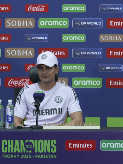 Shubman Gill- India pre-match press conference, 22 Feb '25