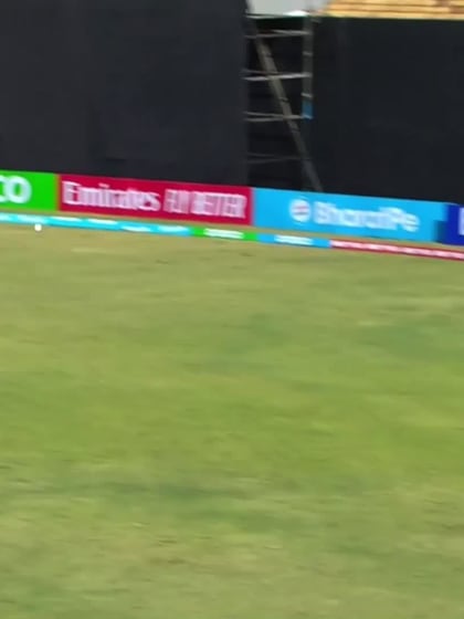 Aqib Ilyas - Wicket - Ireland vs Oman