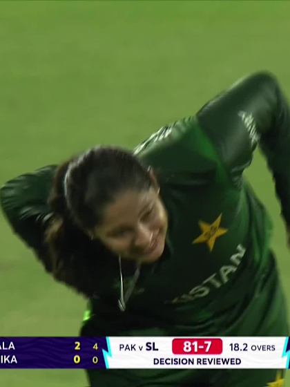 Sugandika Kumari - Wicket - Pakistan vs Sri Lanka