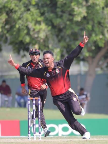 T20WCQ: BER v PNG – Norman Vanua picks up a hat-trick