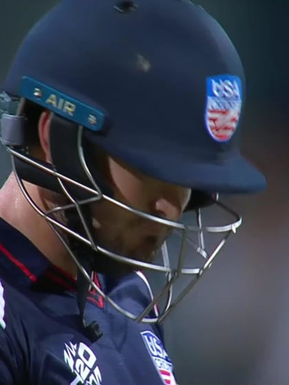 Andries Gous - Wicket - United States of America vs West Indies