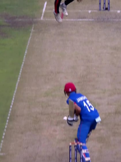 Jamshid Zadran with a Four vs. USA