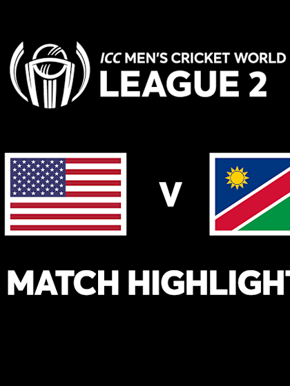 USA v Namibia | Match Highlights | CWC League 2 2023-27