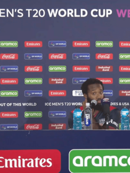 Aaron Jones (USA Vice-Captain) post-match Press Conference - 1st June 2024
