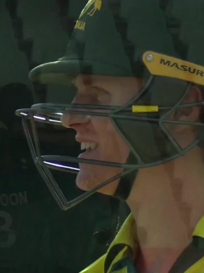 Ollie Peake with a Batting vs. Pakistan