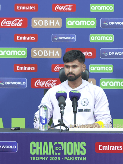Shreyas Iyer- India post-match press conference, 23 Feb '25