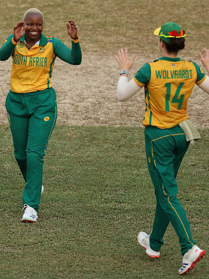 Mlaba's sharp take secures big win for South Africa | WT20WC 2024






