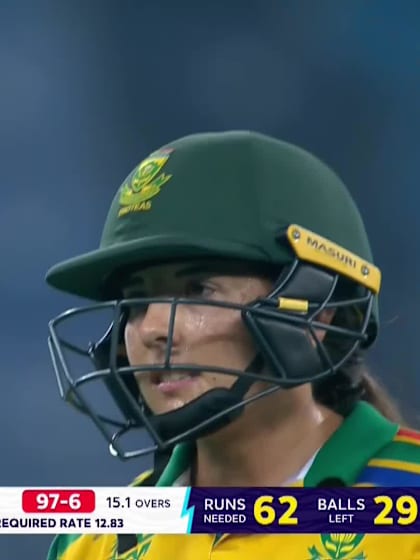 Sune Luus - Wicket - South Africa vs New Zealand